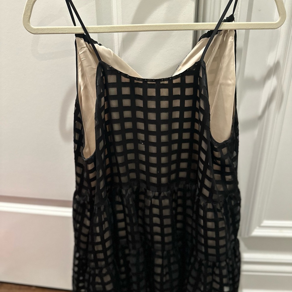HD in Paris black dress top / Anthropologie